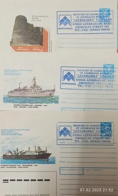 FDC Azerbaiyán 20 cubiertas + 2 postales Foto 1 de 4