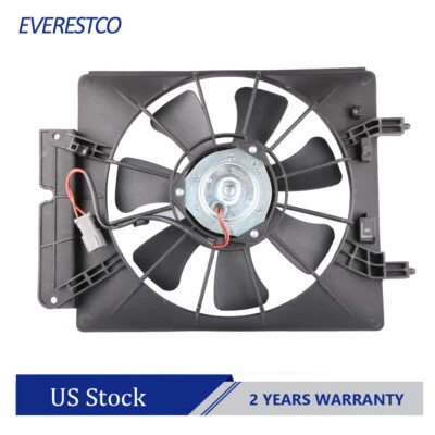 Conjunto de ventilador de refrigeración condensador de CA para elemento Honda 2002-2006 CR-V 2003-2006 Foto 1 de 4