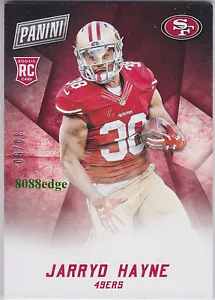 2015 Tarjeta de novato Panini Black Friday #51: Jarryd Hayne #30/50 49ers/anguilas/titanes - Imagen 1 de 1