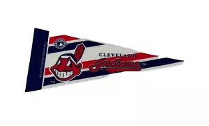 Vtg Cleveland Chief Wahoo FACE 04 MLB MINI Pennant 9in x4in RARE Banner Baseball - Picture 1 of 3