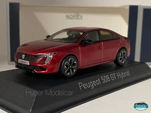 NOREV 1/43 PEUGEOT 508 GT HYBRID 2023 RED ART.474831 - Picture 1 of 2