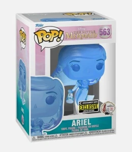 Funko Pop! Exclusive The Little Mermaid Ariel Blue Translucent Vinyl Figure - Picture 1 of 2