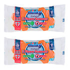 4 x Minky Flower Scourers Non Scratch Anti-Bacterial Cleaning Scrubbing Sponges