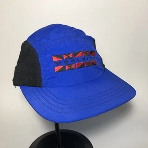 Vintage Woolrich John Rich And Bros Blue Adjustable Hat New With Tags - Picture 1 of 9