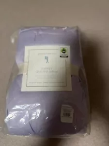 Pottery Barn Kids Audrey Quilted EURO Sham Lavendar NEW - Picture 1 of 2
