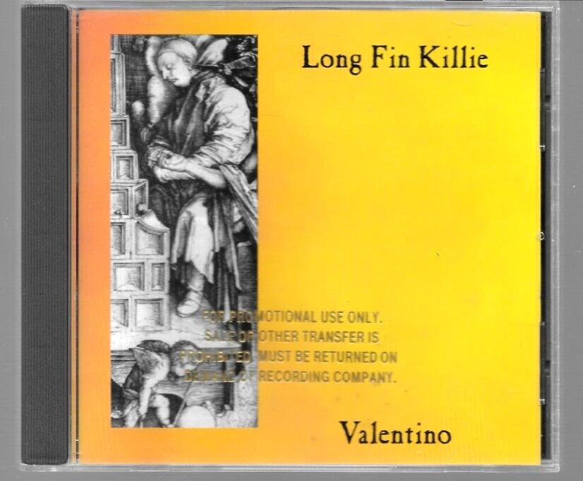 Long Fin Killie – Valentino CD, 1996 Promo - 	Too Pure – 9 43076-2 - Rock - Imagem 1 de 1