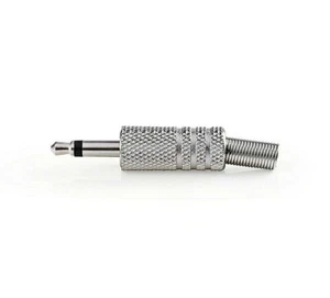 CONNETTORE MINIJACK MONO MASCHIO 3,5 MM A SALDARE SPINA JACK PICCOLO PER CAVO - Picture 1 of 2
