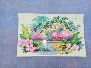 FLAMINGO DECALS LIBERTY DECAL COMPANY LOWEST PRICE ON EBAY $3.00 - Picture 1 of 2