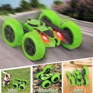 Remote Control Car RC Car Kids Toy Double Sided Fast Off-Road Stunt RC Car Toys. - Picture 1 of 23