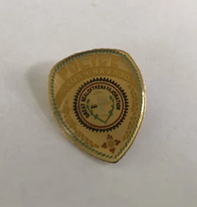 Pin de police vintage émail Ramah Navajo chat 130 - Photo 1/1