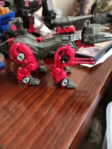Zoids Model Kit - Atak Cat/Helcat (Rosso/Nero) #23 Tomy/Hasbro 1/72 Completo - Foto 1 di 6