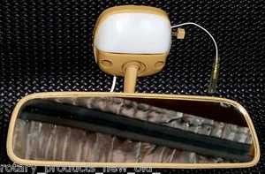 INTERIOR REAR VIEW VISION MIRROR + LIGHT for TOYOTA HILUX LN30 LN40 327 - Picture 1 of 1