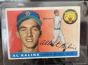 1955 Topps Al Kaline #4 “VG-EX” Detroit Tigers HOF “CENTERED” BEAUTY SUPERSTAR - Picture 1 of 2