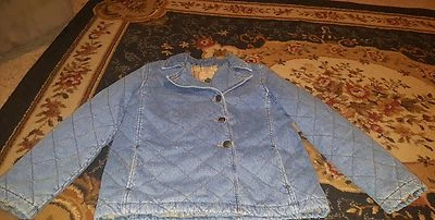 Chaqueta de Jean Ralph Lauren Forrada de Vellón Pequeña Mujer Pequeña Pequeña SP Foto 1 de 4