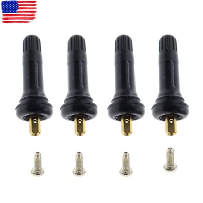 4pcs TPMS Tire Pressure Sensor Valve Stem For Ram ProMaster C/V Hyundai Veloster Foto 1 de 4