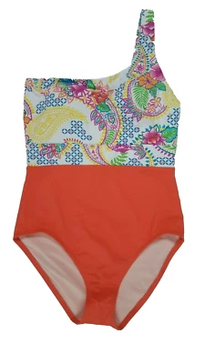 Tommy Bahama Island Paisley Single Strap One-Piece, Multi, Size 8 - Imagem 1 de 2