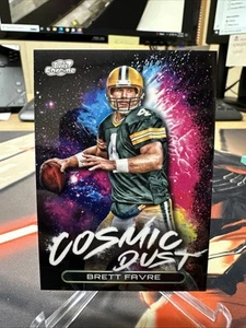 2024 Topps Cromo Cósmico Brett Favre Estuche Polvo Cósmico Hit - Imagen 1 de 2