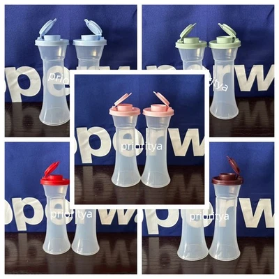 Tupperware большой песочные часы соли и перечницы комплект новый - вы выбираете цвет - Изображение 1 из 2