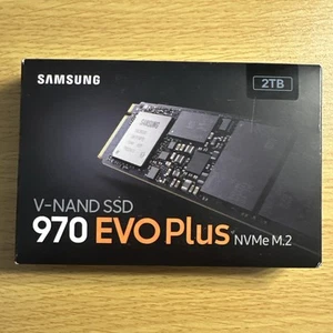 Samsung 970 Evo Plus 2TB [MZ-V7S2T0BW] V-NAND SSD NVMe M.2 NEW SEALD - Afbeelding 1 van 2