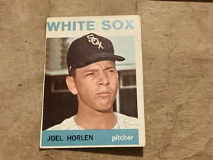 1964 Topps High Number Joe Horlen #584 - EX - Lite Corner Wear - No Creases - Bild 1 von 2