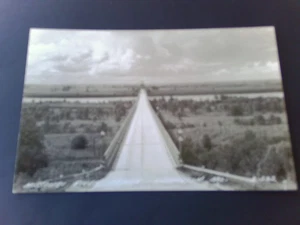 VINTAGE RPPC POSTKARTE MISSOURI RIVER BRIDGE LEXINGTON MISSOURI - Bild 1 von 2