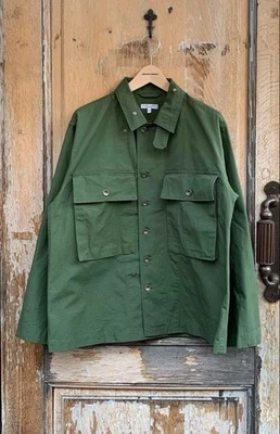 Chaqueta Camisa Engineered Garments M43/2 Algodón Azul Talla L #EL ZCB Foto 1 de 4