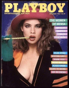 PLAYBOY US November 1985 TERI WEIGEL Sting KLAUS KINSKI Pamela Saunders @ V/GOOD - Bild 1 von 7