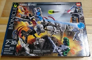 LEGO Bionicle Playsets Piraka Avamposto 8892 Completo Nuovo T7 - Foto 1 di 14