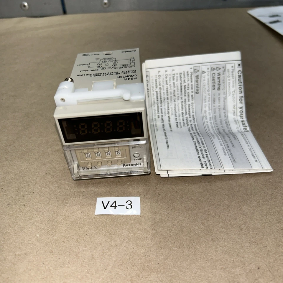 ¡NUEVO! Contador Autonics FS4A ¡NNB!+ Garantía Foto 1 de 4