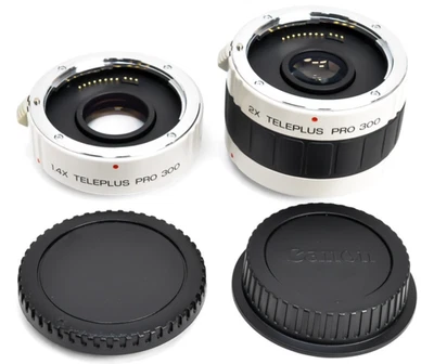 Kenko C-AF PRO 300 1,4x y 2x Teleconvertidor Set TelePlus con tapas para Canon EF 2671 Foto 1 de 4
