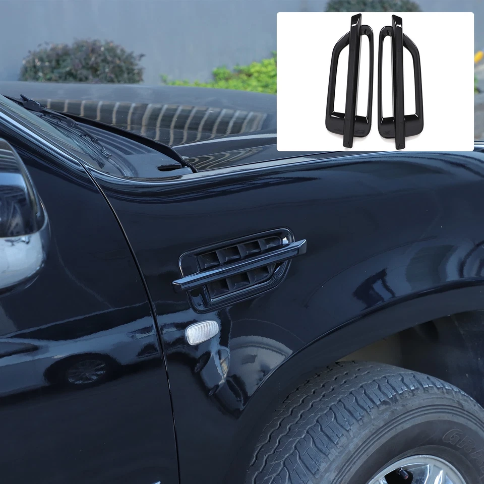 Guarnição de ventilação lateral preta brilhante para piano para Cadillac Escalade 2007-2014 - Imagem 1 de 4