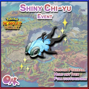 🔥✨Shiny Chi-Yu ✨🔥 Pokemon Scarlet & Violet 🚀Fast Trade🚀 - Bild 1 von 3