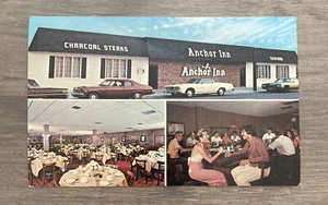 Anchor Inn Multiview Wildwood New Jersey NJ Restaurant Vintage Postcard - Picture 1 of 4