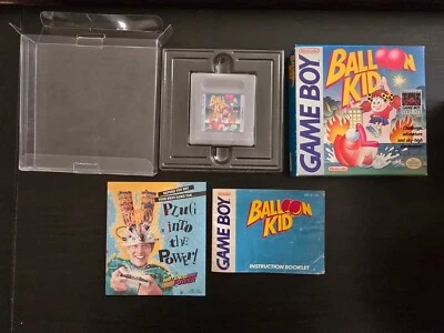 1990 Nintendo Game Boy Balloon Kid Complete in Box (CIB) Authentic & Tested! - Image 1 of 4