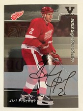 2001-02 BAP Signature Series Autographs Jiri Fischer Auto Vault Version #59