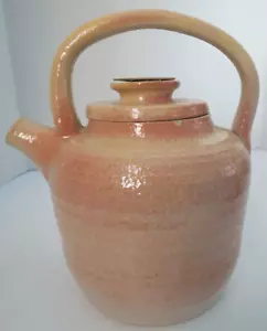 Rowley's Dairy Pasteurized Milk Teapot Jug Stoneware - Picture 1 of 11