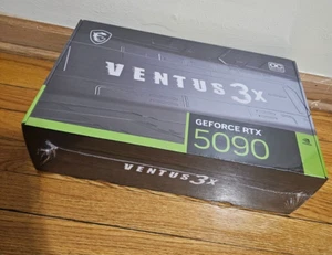 MSI RTX 5090 32GB VENTUS 3X OC Graphics Card NEW - Picture 1 of 4