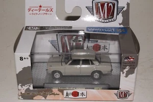 M2 MACHINES 1969 DATSUN BLUEBIRD 1600SSS, TAN-GRAY, 1:64, NIB - Picture 1 of 7