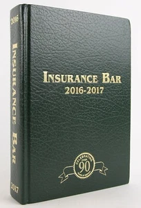 The Insurance Bar 2016-2017 A Select Directory of Preeminent Lawyers Martindale - Foto 1 di 7