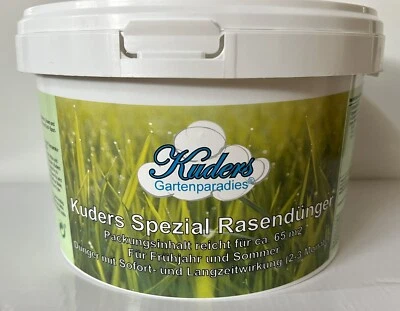 Kuders Spezial Rasendünger für Frühjahr und Sommer 2 kg Langzeitwirkung (B-Ware) - Bild 1 von 4