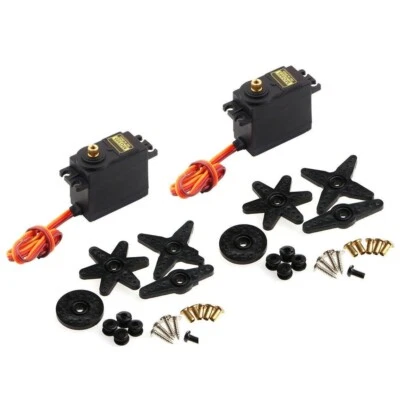 2 x MG995 20KG High Speed Torque Metall Getriebe Servo für Hubschrauber RC Auto Boot - Bild 1 von 4