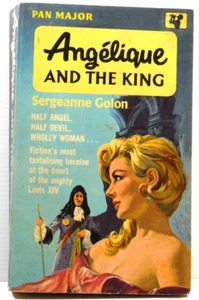 Angelique and the King de Sergeanne Golon 1963 PB libro Pan de ficción de colección - Imagen 1 de 14