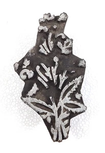 Bloque de estampillas de impresión talladas a mano de madera para impresión de telas #ZEFB-203 - Imagen 1 de 6