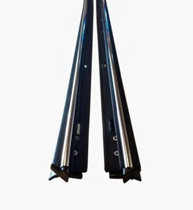 Chevy El Camino 1973/1977 puerta exterior ventana fieltro barre líneas de cinturón par - Imagen 1 de 5