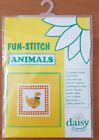 Fun-Stitch Animals Counted Cross-Stitch Kit - Duck.