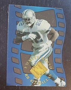1996 Collector's Edge Advantage Crystal Cuts #CC15 Emmitt Smith /5000 - Picture 1 of 3