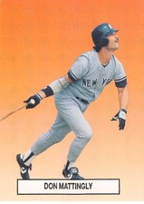 1989 Premier Player Baseball Don Mattingly #4 NM/MT NEW YORK YANKEES
