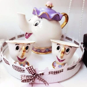 5Pcs New Christmas Gifts Coffee Tea Mugs Ceramic Kids Cartoon Pots Party Cute - Picture 1 of 12