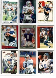 Troy Aikman - 18 Card Lot - Free Shipping - Picture 1 of 2