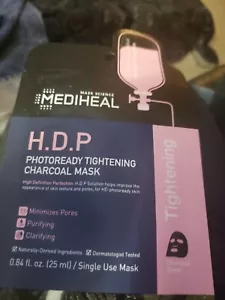 Mediheal H.D.P. Photoready Tightening Charcoal Mask New - Picture 1 of 1
